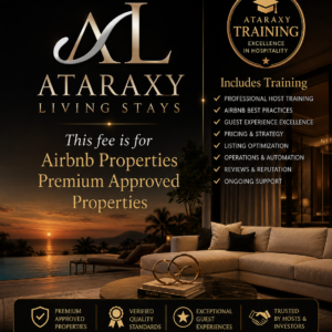 Airbnb property premium with training